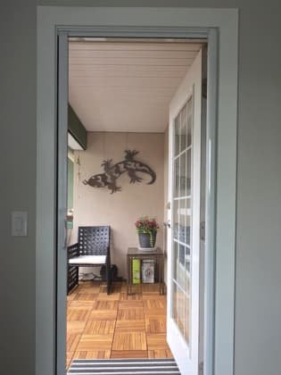 Retractable screen door 2
